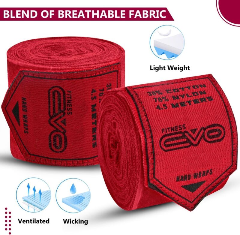 EVO Fitness Boxing Hand Wraps