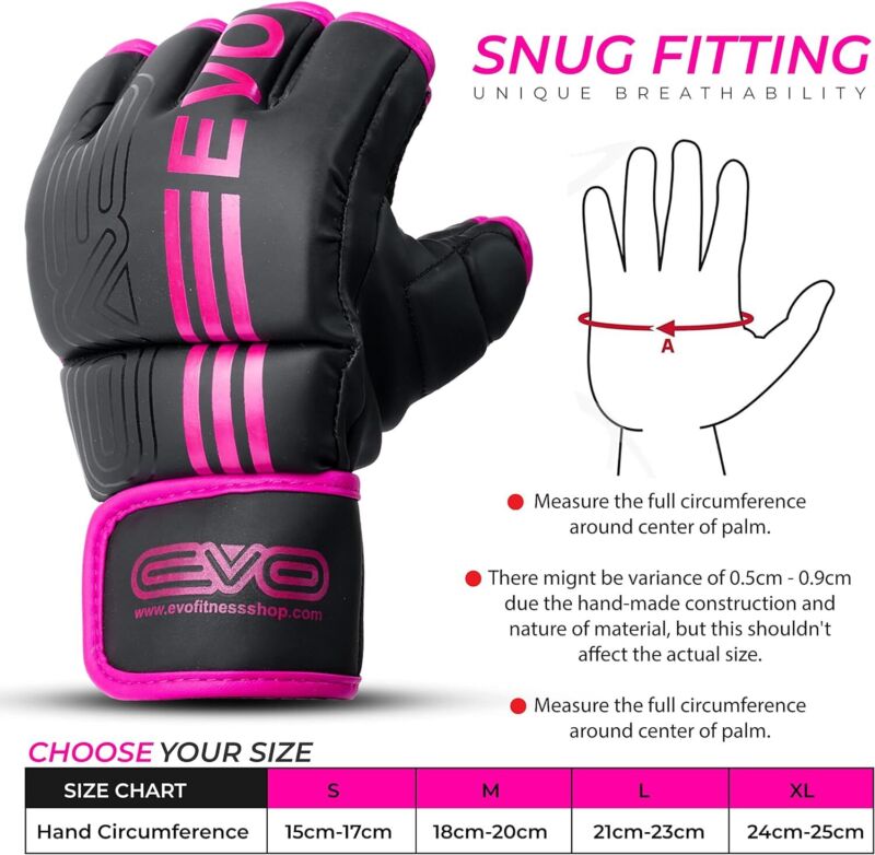 EVO Fitness Predator Series MMA Gloves