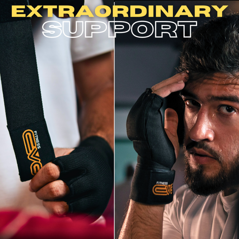 EVO Fitness Gel Boxing Hand Wraps Inner Gloves