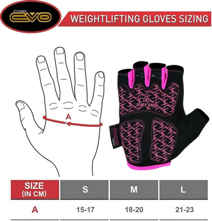 EVO Fitness Weight Lifting Gloves