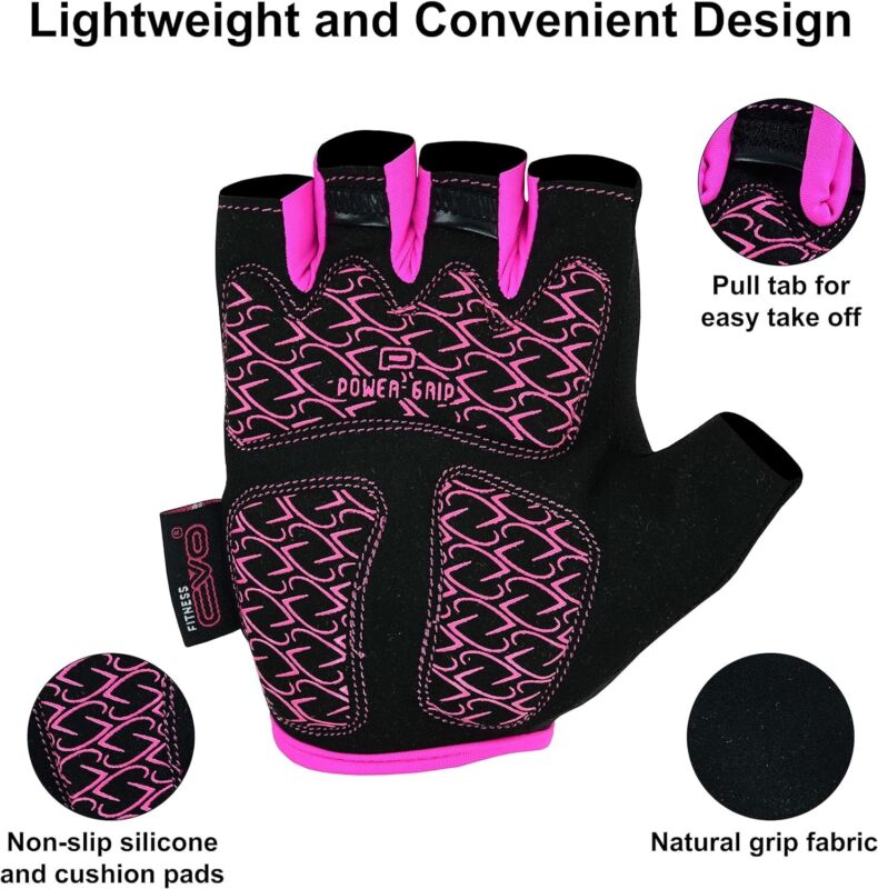 EVO Fitness Weight Lifting Gloves