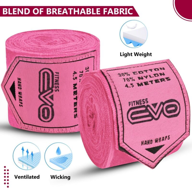 EVO Fitness Boxing Hand Wraps