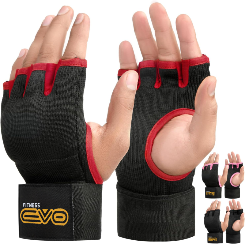 EVO Fitness Gel Boxing Hand Wraps Inner Gloves