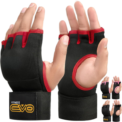 EVO Fitness Gel Boxing Hand Wraps Inner Gloves